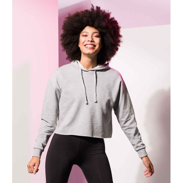 Women's cropped slounge hoodie Thumbnail