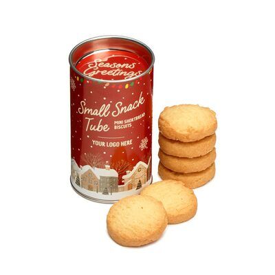 Small Snack Tube - Mini Shortbread Biscuits Thumbnail