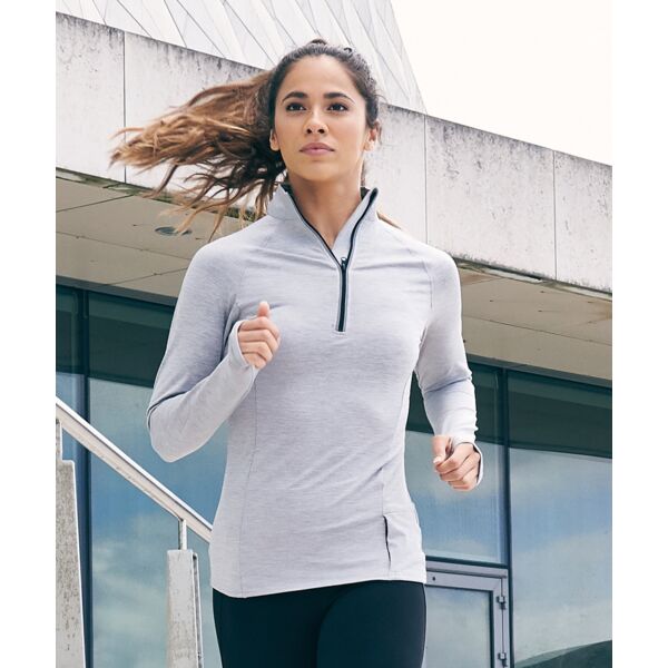 Cool-Flex Girlie Half Zip Top Thumbnail