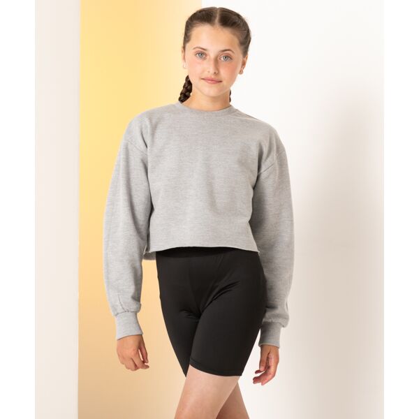 Kids Cropped Slounge Sweatshirt Thumbnail